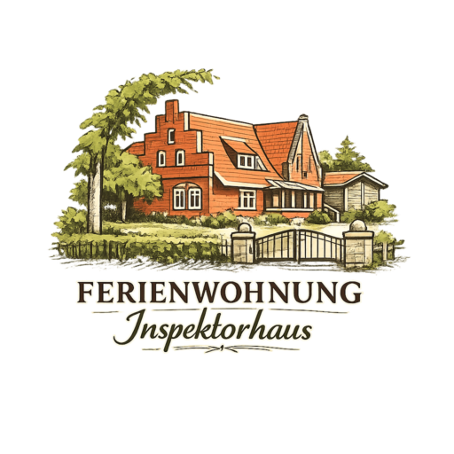 ferienwohnung inspektorhaus logo illustration
